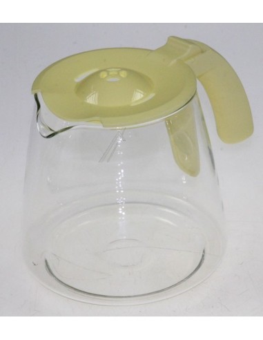Verseuse + Couvercle Jaune pour Cafetière Nouméa Jaune Moulinex