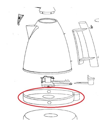 Socle pour Bouilloire KBX2014 / KBX3015 DELONGHI