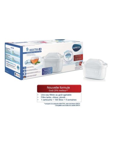 Lot de 9 Cartouches Filtrante Brita Maxtra
