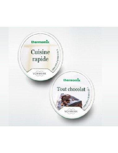 Pack Promo : Clefs Cuisine Rapide + Tout Chocolat pour Thermomix TM5 Vorwerk