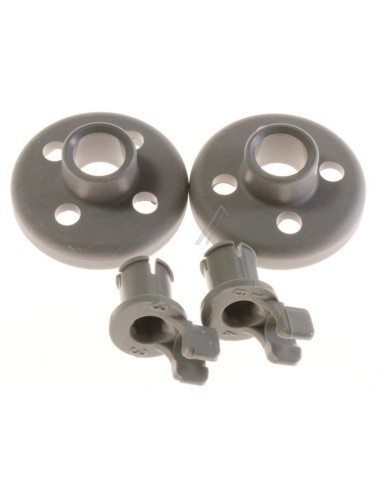 Jeu de Poulie Gris Panier Inférieur pour Lave Vaisselle SMS5056FF Bosch