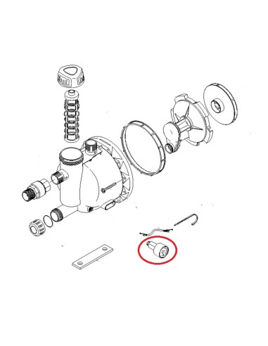 Manomètre pour Pompe BPP 3000/42 Karcher