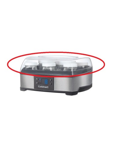 Couvercle en Plastique pour Yaourtière YM400E Cuisinart