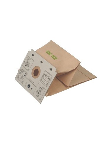 Pochette de 6 Sacs Filtre Papier pour Aspirateur Traineau Dymbo / Confort / Integral / Plus Rowenta