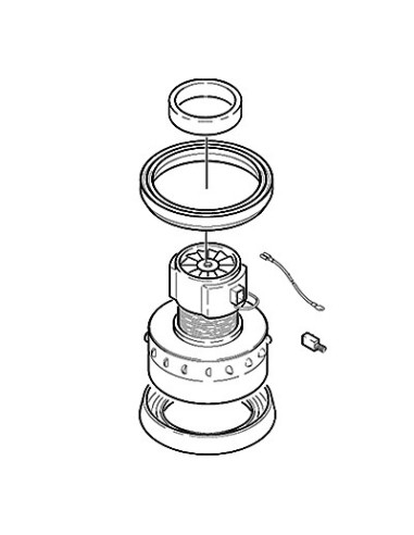 Moteur Version 1 pour Aspirateur Eau et Poussière Karcher