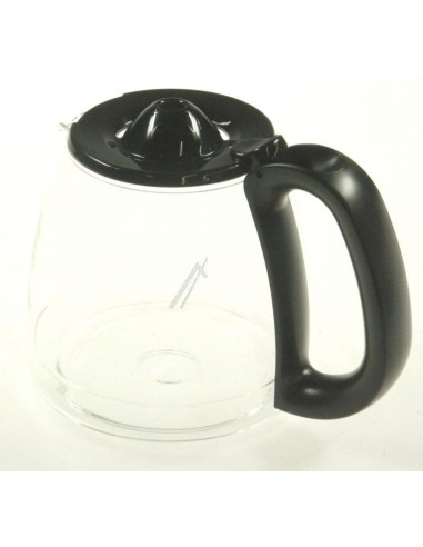 Verseuse avec Couvercle Noir pour Cafetière Express Tefal