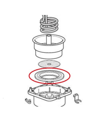 Joint de Percolateur Noir pour Cafetière...