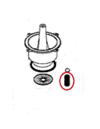Ressort Meule 9 / 10 pour Cafetière & Expresso CE355A Riviera & Bar