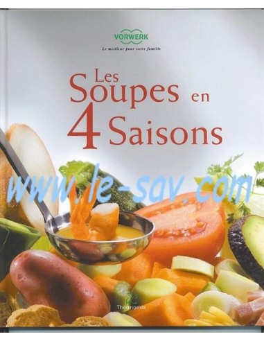 Livre Vorwerk "Les soupes en 4 saisons"