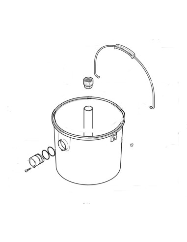 Cuve pour Nettoyeur Injecteur Extracteur Nilfisk