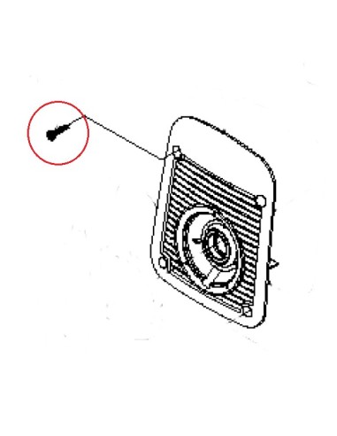 Vis K50x16 pour Nettoyeur Haute Pression Dynamic Nilfisk