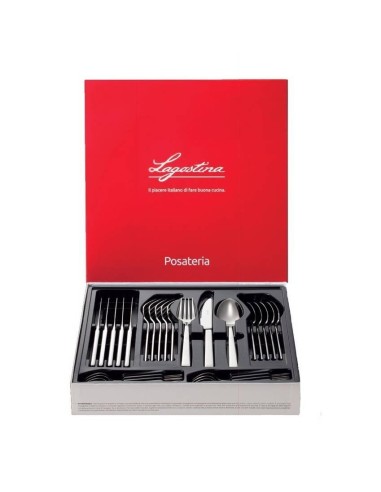  Ménagère de 24 pièces en INox 18/10 pour...