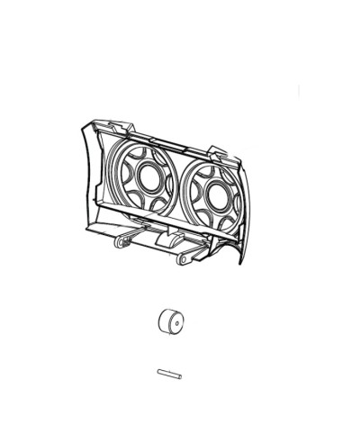 Couvercle D'échappement du Filtre pour Aspirateur VC9052R LG