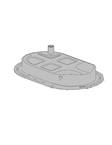 Chaudière Partie Supèrieure pour Centrale Vapeur Stirella / VVX 650 / Pro 650 DELONGHI