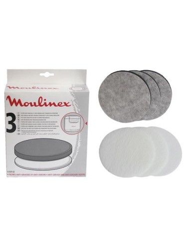 Cartouche Filtrante Ronde Clean Air x1 pour Friteuses Moulinex