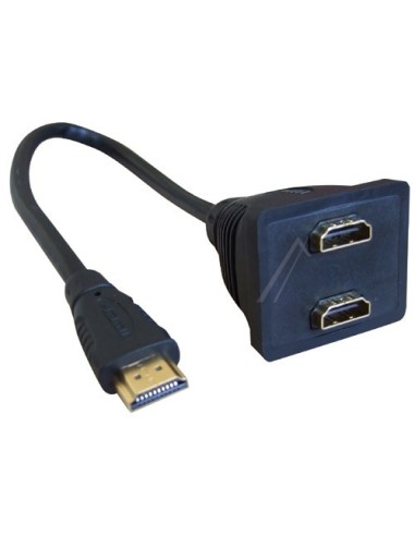 RO00409-Repartiteur HDMI - Splitter - 1 Entree Male - 2 sorties