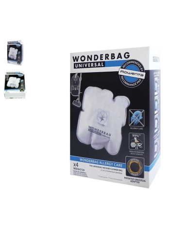 Lot de 4 Sacs Aspirateur Universels Wonderbag Endura