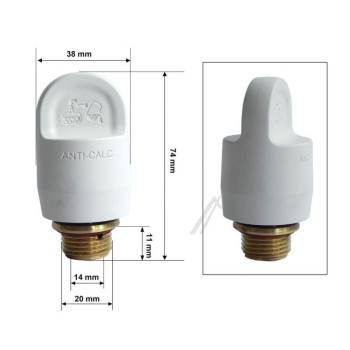 Bouchon Sécurité / Remplissage pour Centrale Vapeur Calor
