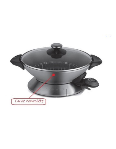 Cuve Complete avec Revetement Quantanium pour Wok QC136A Riviera et Bar
