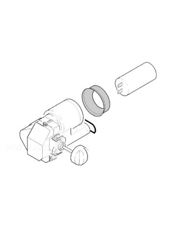 Boitier Eléctronique Complet avec Interrupteur et Condensateur pour Nettoyeur Haute Pression Karcher