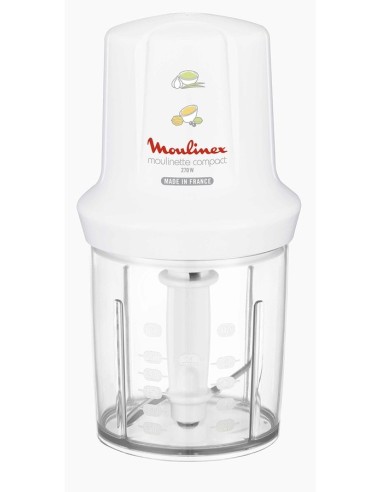 Mini Hachoir Blanc Moulinette Compact Blanc Moulinex