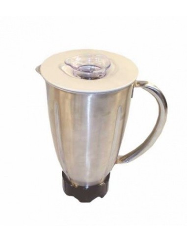Bol Blender Complet Gris en Inox avec Collier...