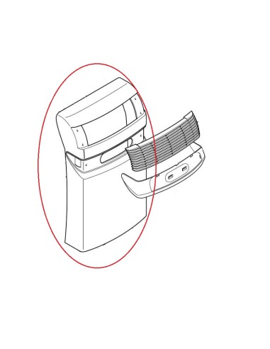 Façade Avant pour Climatiseur DELONGHI