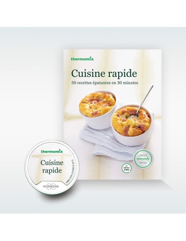 Pack Livre + Clé Recettes Cuisine Rapide pour Thermomix TM5 Vorwerk