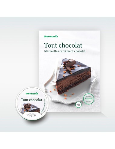 Pack Livre + Clé Recettes Tout Chocolat pour Thermomix TM5 Vorwerk