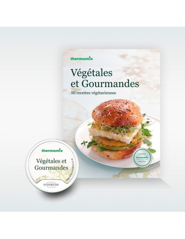 Pack Livre + Clé Recettes Végétales et Gourmandes pour Thermomix TM5 Vorwerk