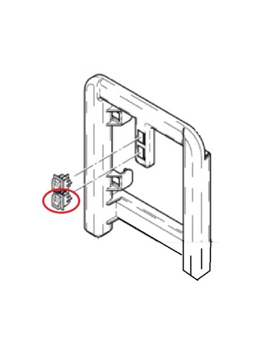 Interrupteur pour Autolaveuse Nilfisk
