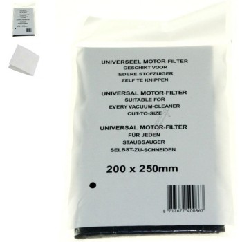 Micro Filtre Cassette 75 x 60 mm pour Aspirateurs Bully / Vorace / Pro Rowenta