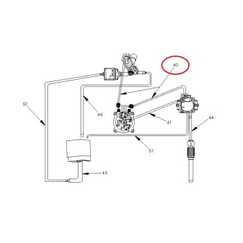 Durite Thermobloc 160 mm 5 X 3 pour Cafetière Expresso Riviera & Bar