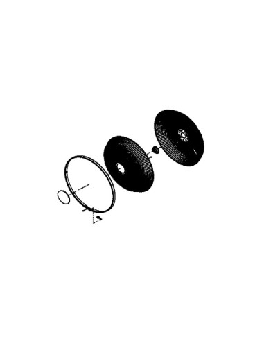 Arceaux + Grille pour Ventilateur Turbo Silence Rowenta 