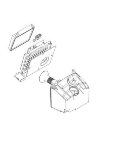 Bac / Cassette Cyclonique pour Aspirateur TC1208011Hoover
