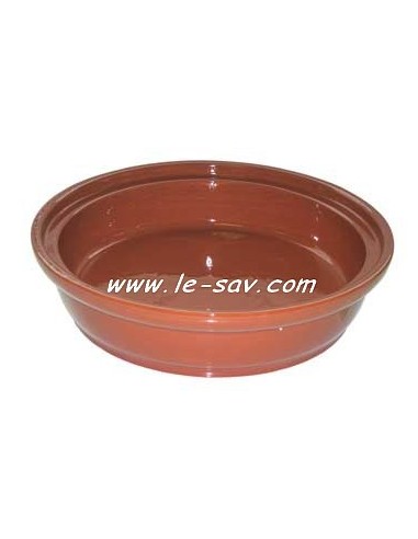 Plat + Couvercle Marron pour Wok Tajine 248 / 250 Tefal