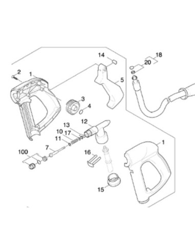 Joint Torique du Flexible / Pistolet pour...