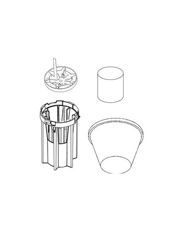 Sac Filtrant Nylon pour Aspirateurs Nilfisk 