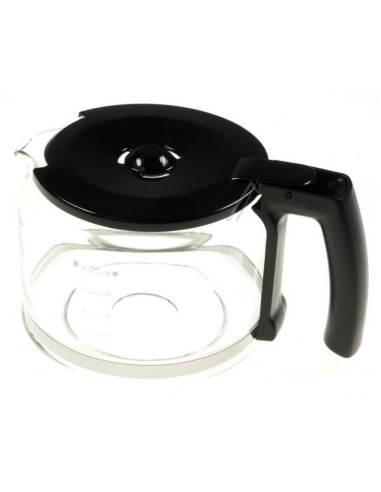 Verseuse en Verre + Couvercle Noir pour Cafetière 18331-56 Russell Hobbs