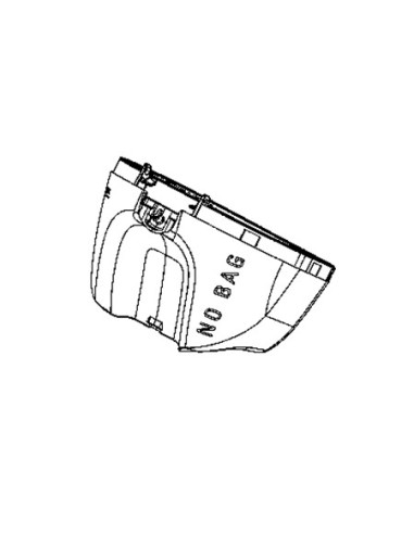 Bac à Poussières pour Aspirateur Ergo Force Cyclonic Rowenta 
