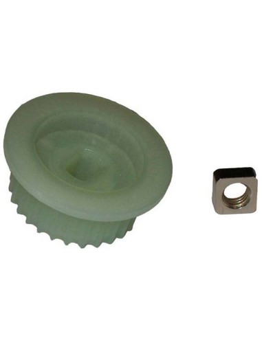 Petite Poulie + Ecrou pour Robot Multipro Metal FP480 /  FP959... KENWOOD