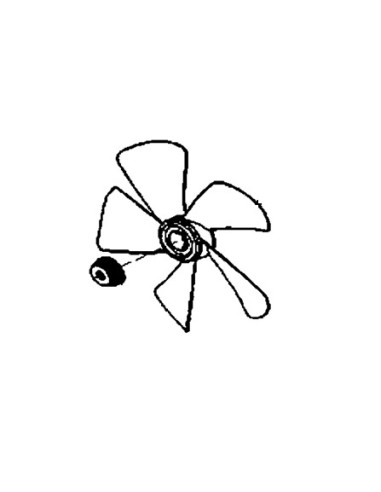 Hélice pour Ventilateur Turbo Silence Rowenta 