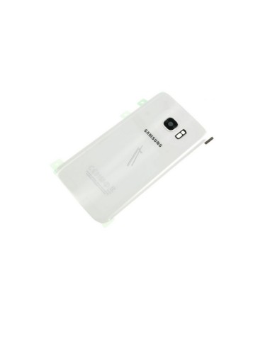 Vitre Arrière Coloris Blanc pour Galaxy S7 Samsung