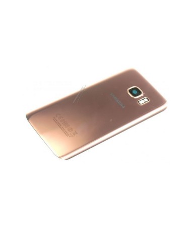 Vitre Arrière Coloris Rose pour Galaxy S7 Samsung