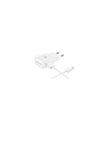 Chargeur 2A + Cable USB Coloris Blanc pour Galaxy S6 Edge Samsung