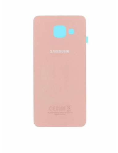 Cache Batterie Coloris Rose pour Galaxy A3 2016 Samsung