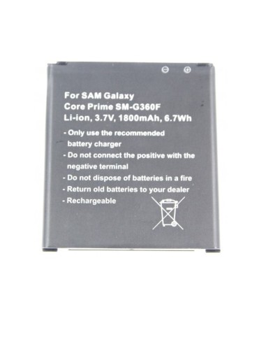 Batterie 1800 MAH pour Galaxy Core Prime Samsung