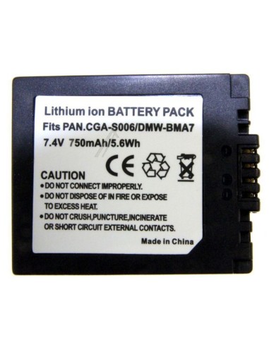 Batterie 7,4V pour Appareil Photo / Caméra Digital Panasonic 