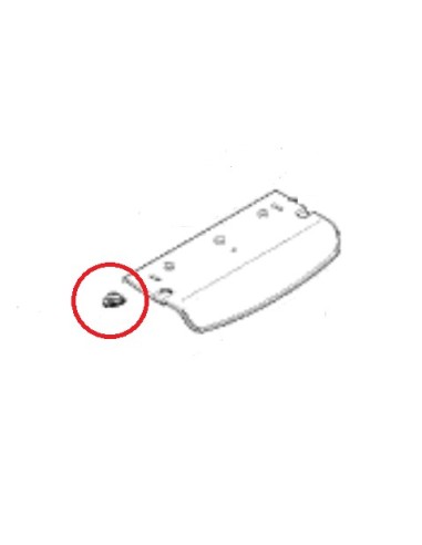Clip Porte Noir pour Table à Repasser RI720A Astoria