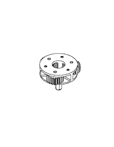 Arbre de Transmission avec Pignon pour Hachoir HV6 Kulbit ME511H25 / ME510H30... Moulinex